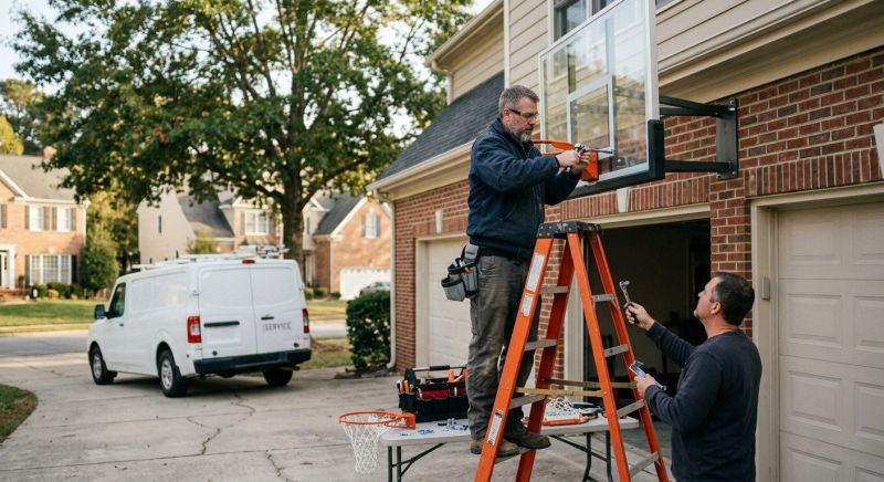 Basketball Goal Repair in Kansas City, KS