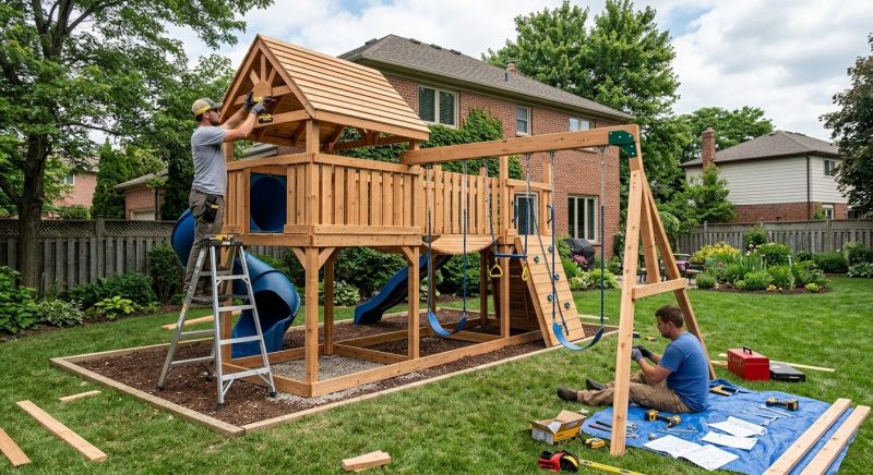 Play Set Installation in Littleton, CO