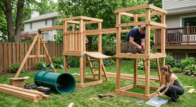 Playground Set Assembly in Arvada, CO