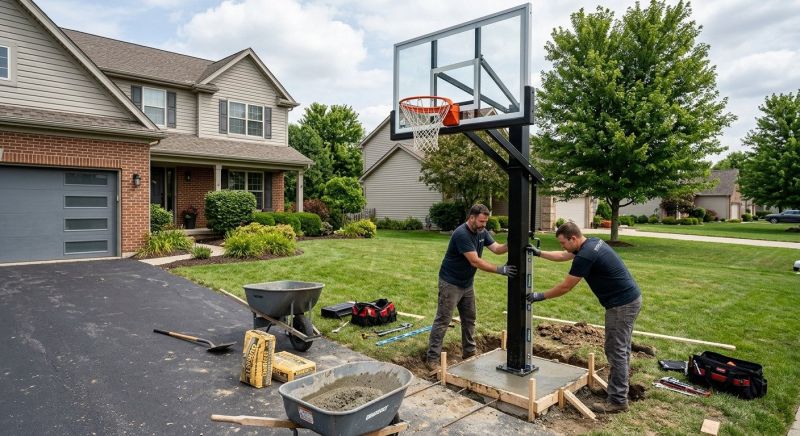 Basketball Goal Installation in Kansas City, MO