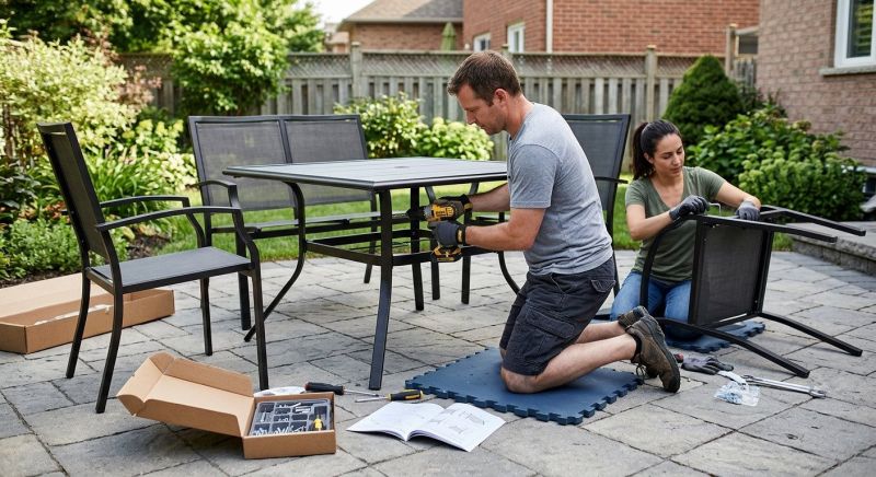 Deck Chair Assembly in Kansas City, KS