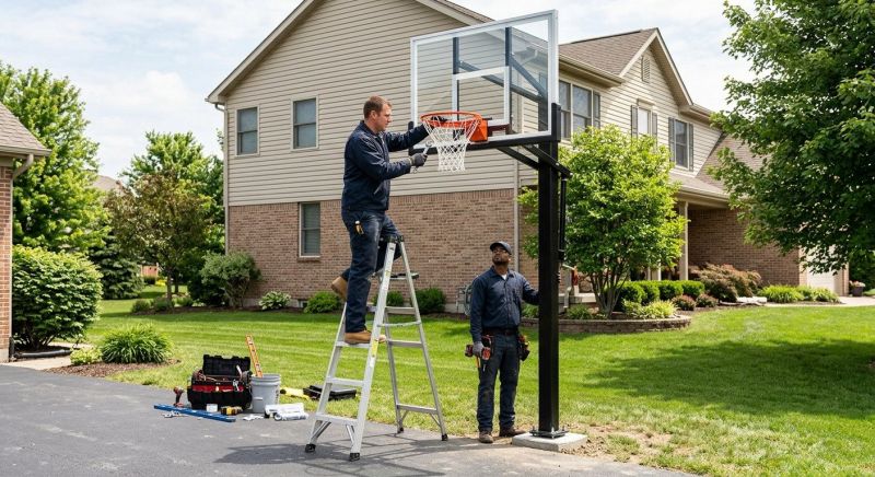 Hoop Mounting Service in Overland Park, KS