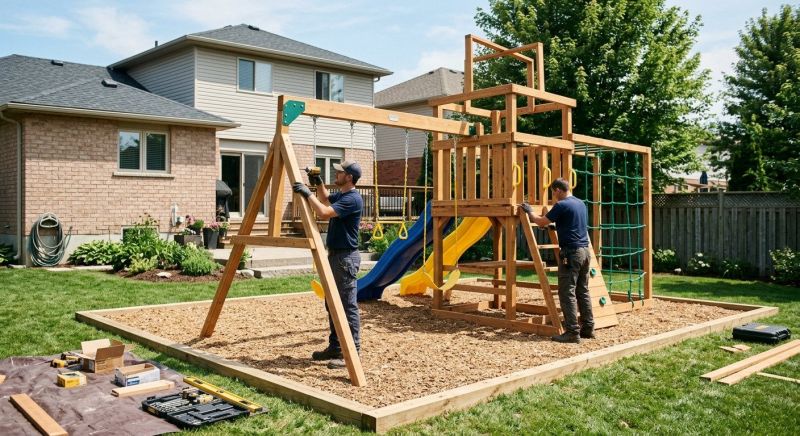 Play Equipment Installation in Boulder, CO