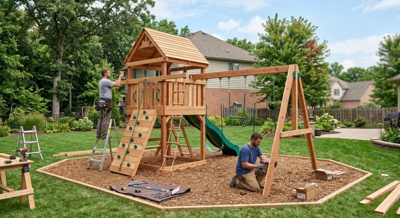 Play Set Installation in Conroe, TX