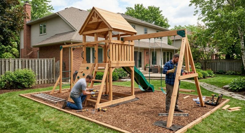 Play Set Installation in Alpharetta, GA