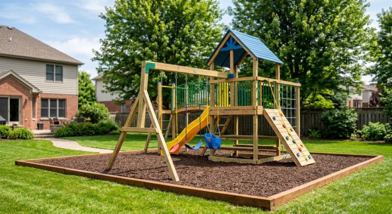 Playground Installation in Olathe, KS