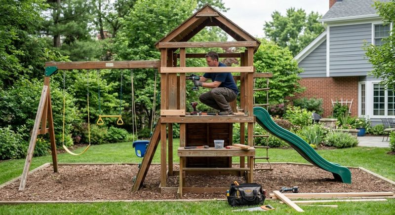 Playset Repair in Boulder, CO