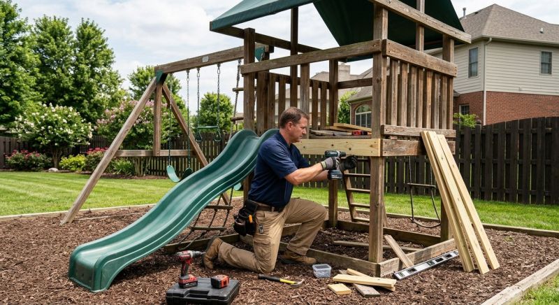 Playset Repair in Denver, CO