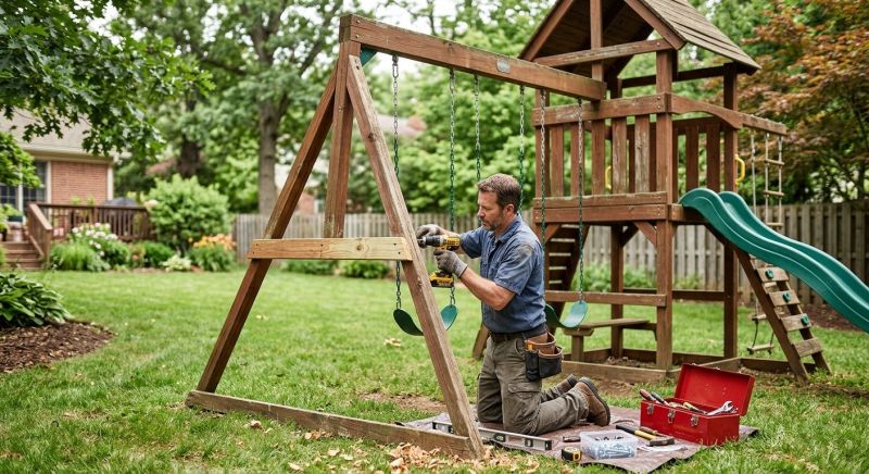 Swing Set Repair in Longmont, CO