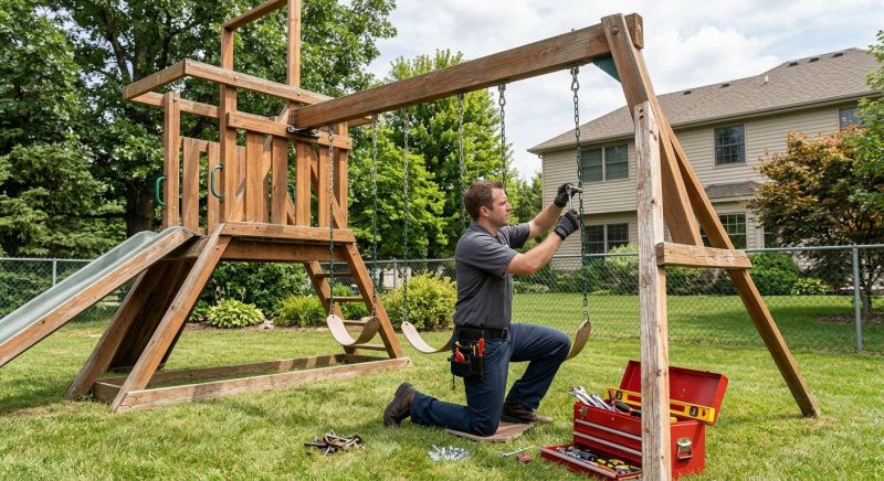 Swing Set Repair in Arvada, CO