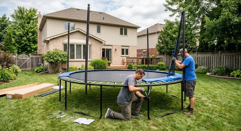 Trampoline Installation in Olathe, KS